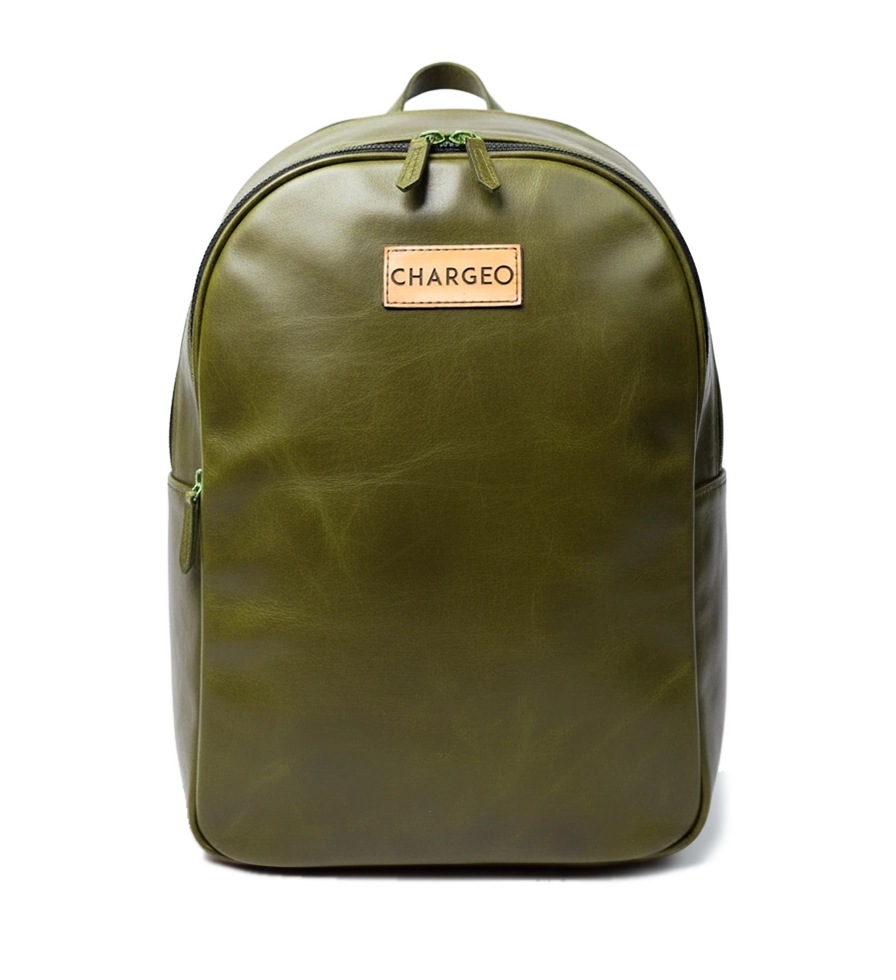 Chargeo Leather Bag Constantia Front View