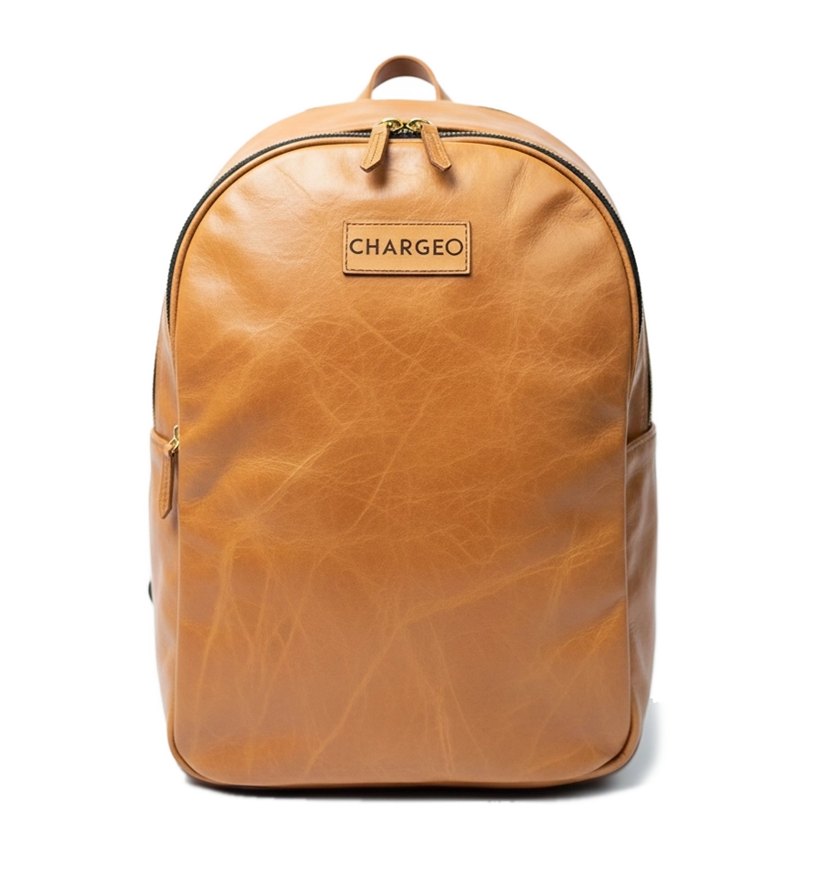 Chargeo Leather Bag Constantia Front View