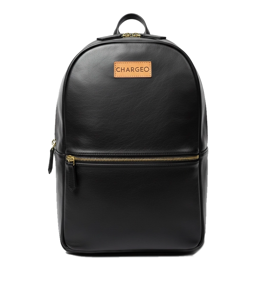 Chargeo Leather Bag Fourways Front View