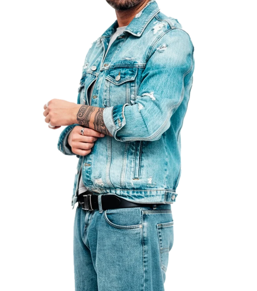 African Dawn Leather Belt