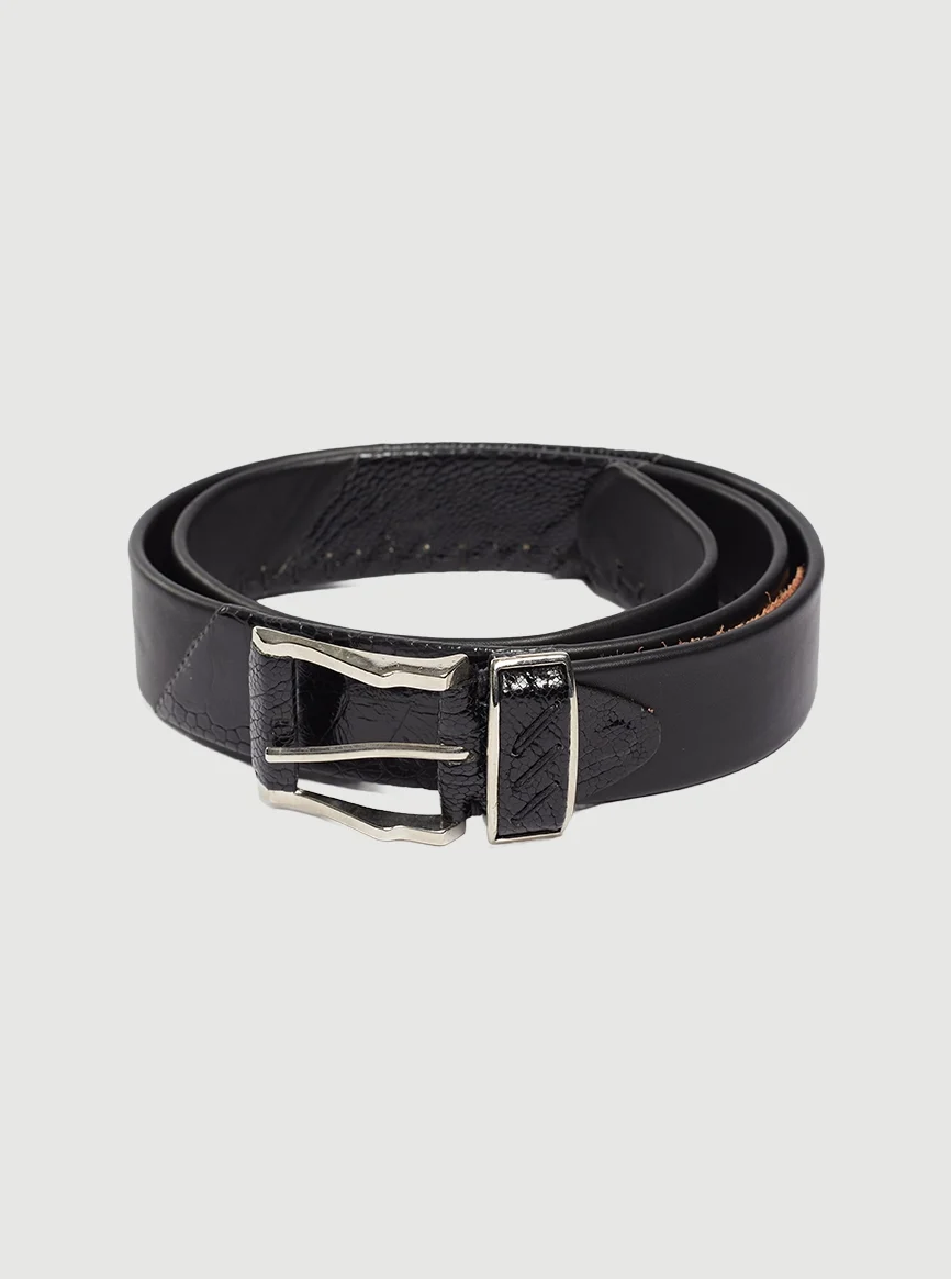 African Sunset Leather Belt