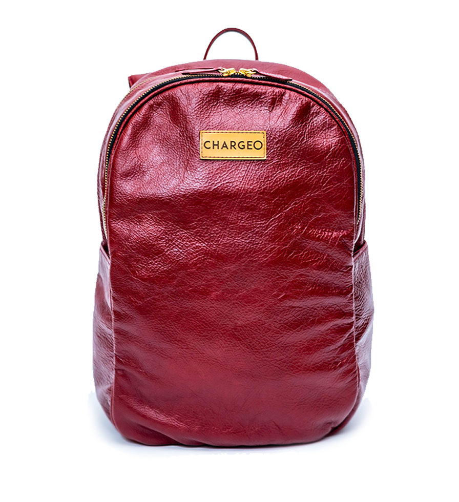 Chargeo Leather Bag Constantia Front View