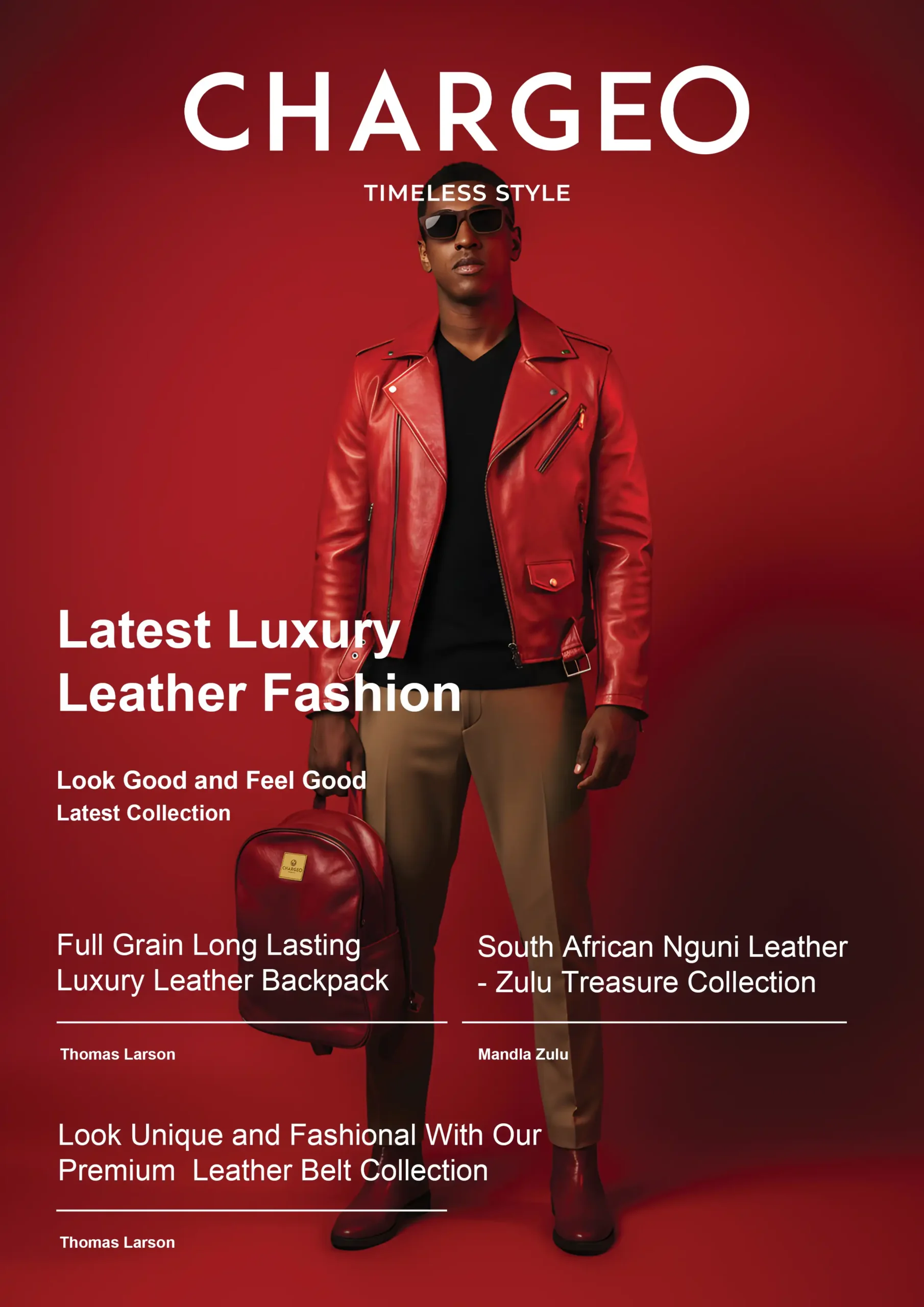 CHARGEO Magazine Front Page