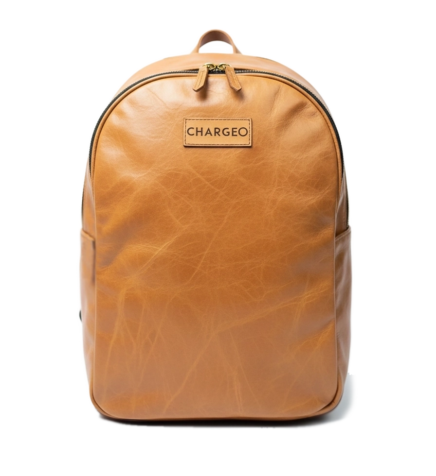 Chargeo Leather Bag Constantia Front View