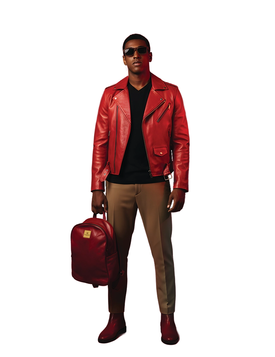 Chargeo Constantia_Model Hanging the bag with one hand