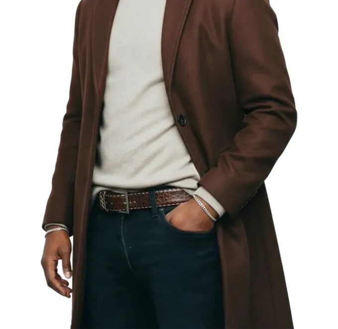 Serengeti Ostrich Leg Belt (Brown)