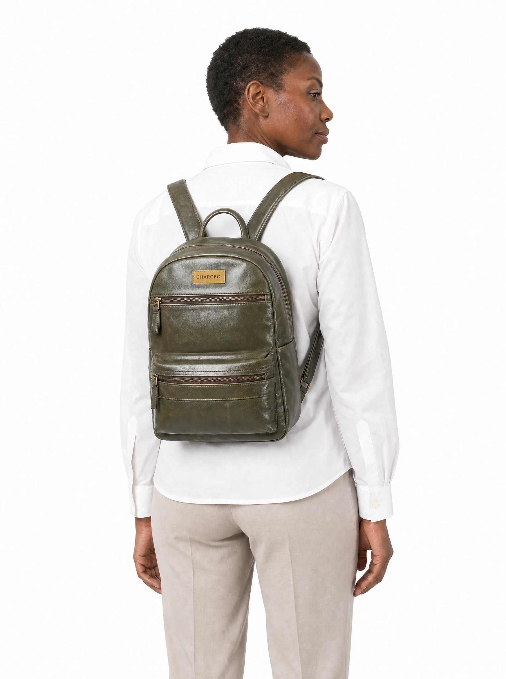 Morningside Leather Backpack for Women