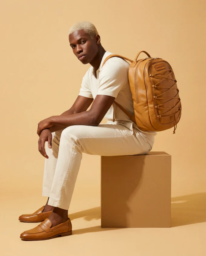 Cape Town Leather Backpack