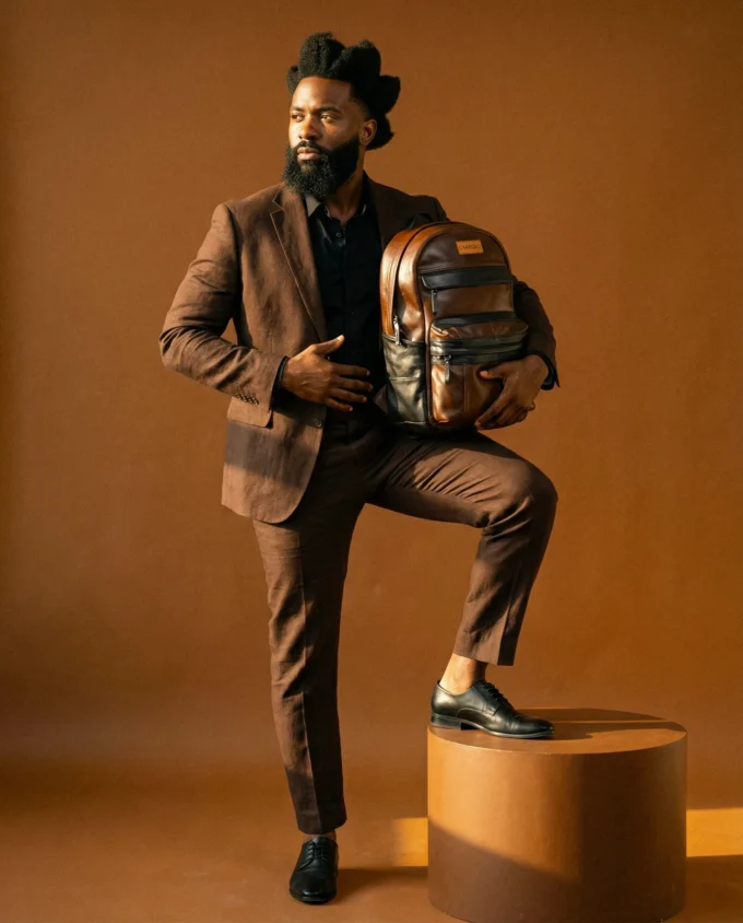 Centurion Leather Backpack