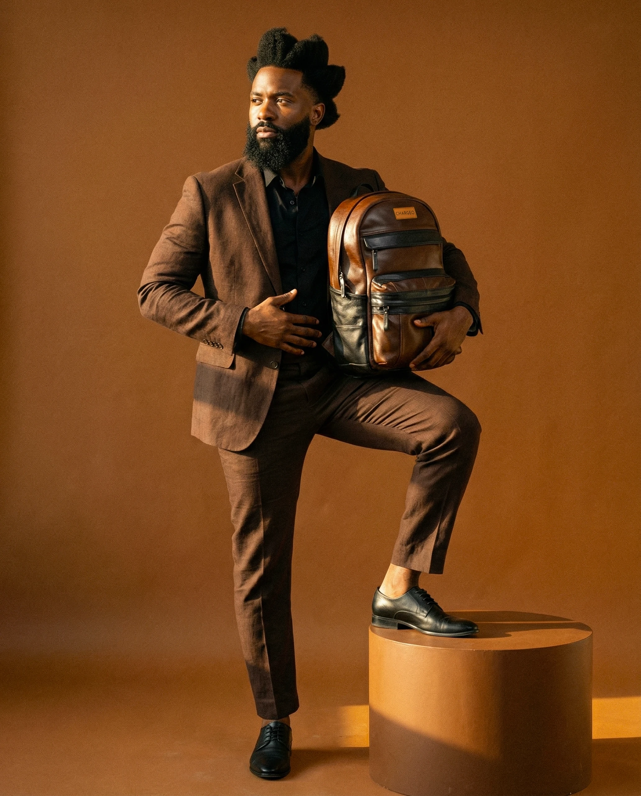 Centurion Leather Backpack